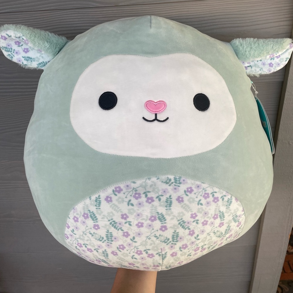 RELINDA THE 16” EASTER LAMB SQUISHMALLOW(: